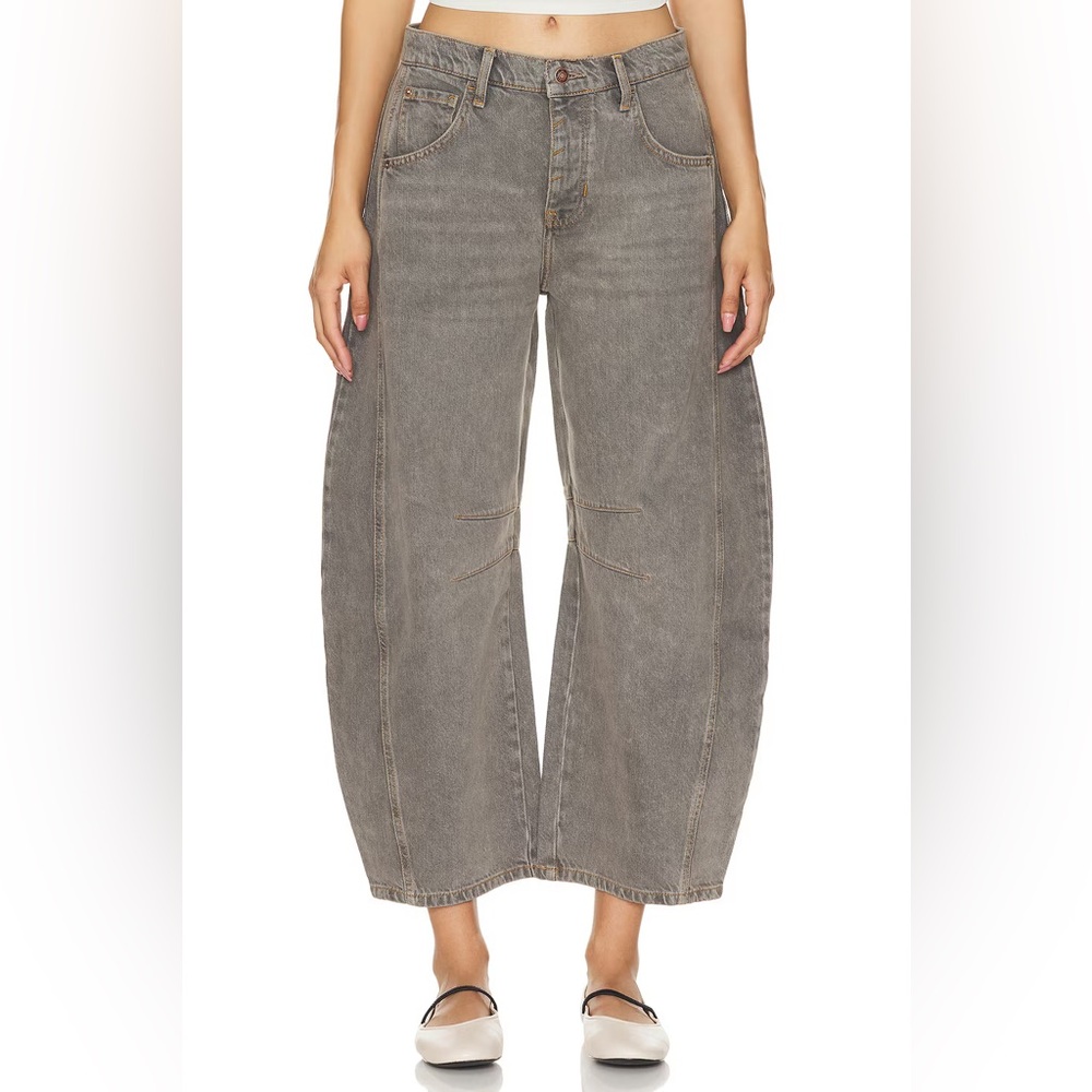 Free People Barrel Jeans